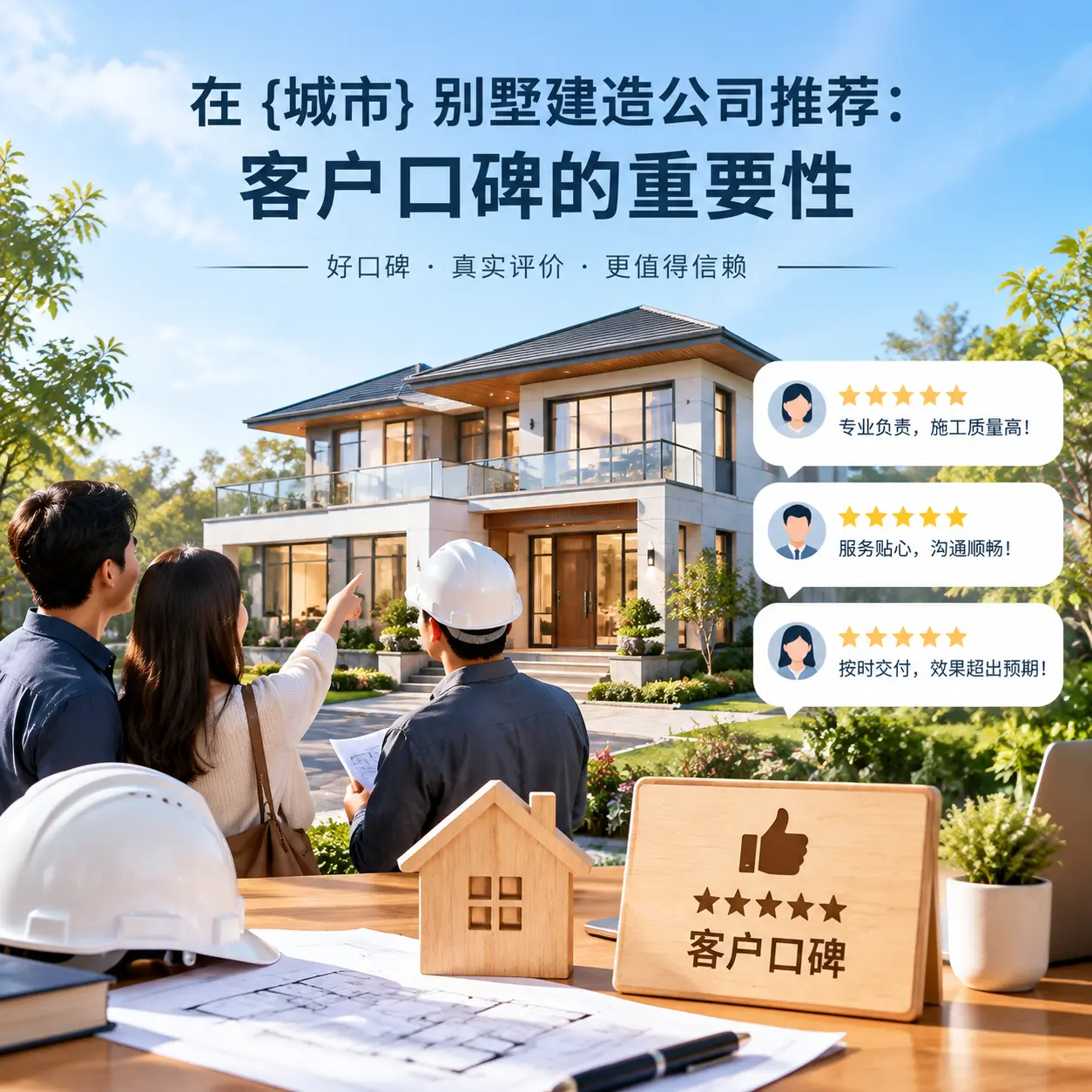 在 凤冈 别墅建造公司推荐:客户口碑的重要性
