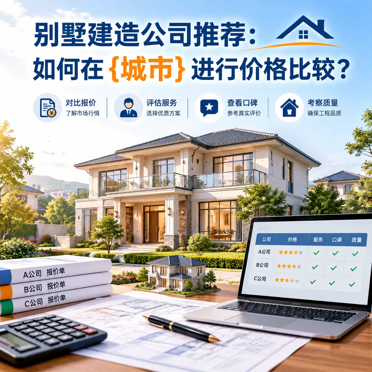 别墅建造公司推荐：如何在 凤冈 进行价格比较？