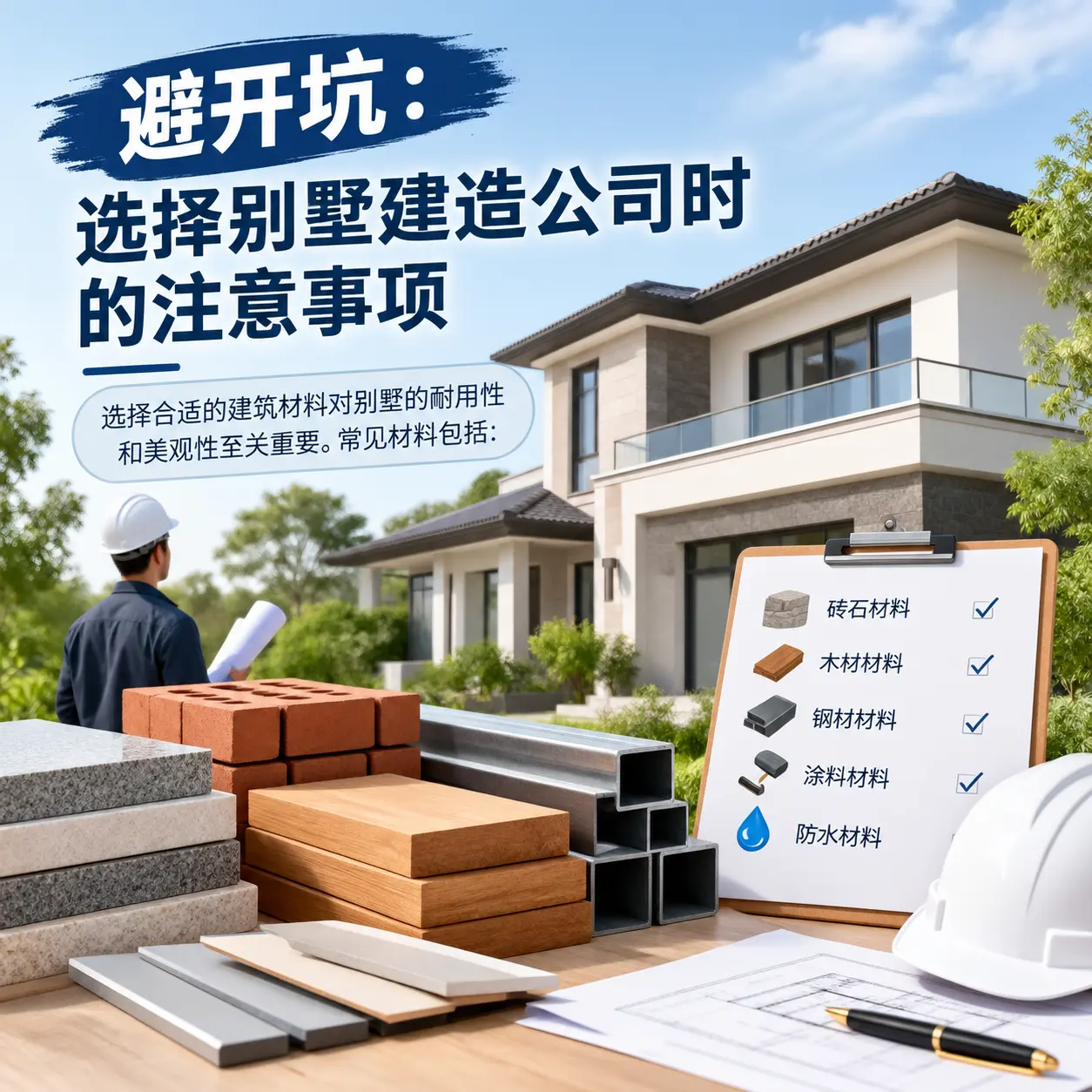 避开坑：选择 凤冈 别墅建造公司时的注意事项