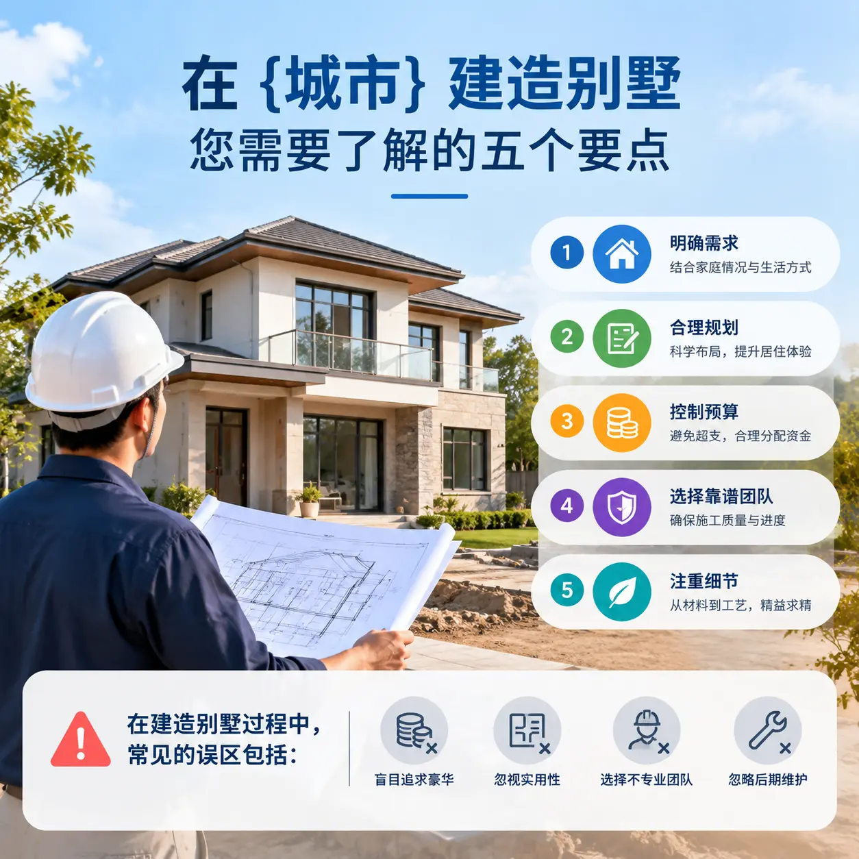 在 凤冈 建造别墅，您需要了解的五个要点