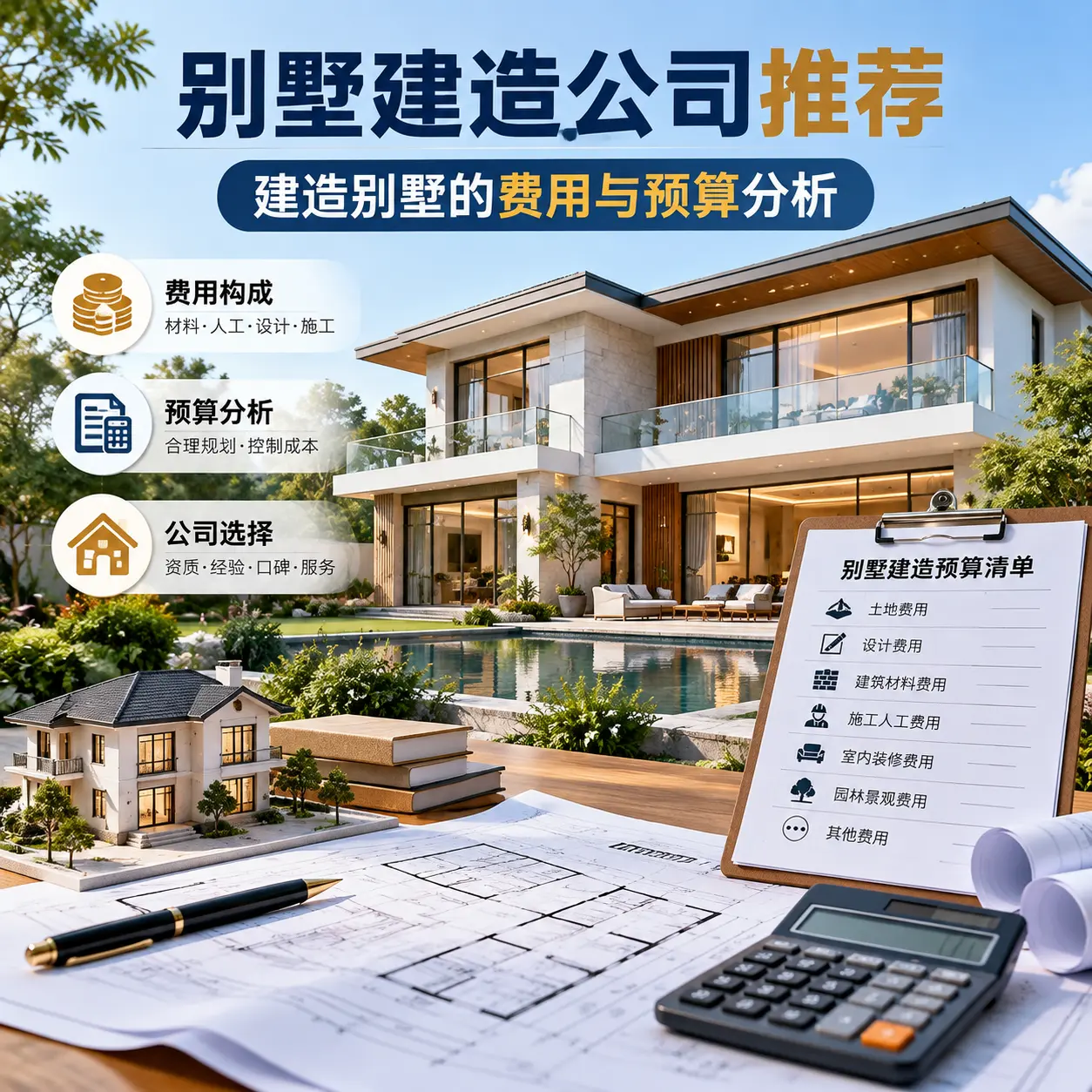 别墅建造公司推荐: 凤冈 建造别墅的费用与预算分析