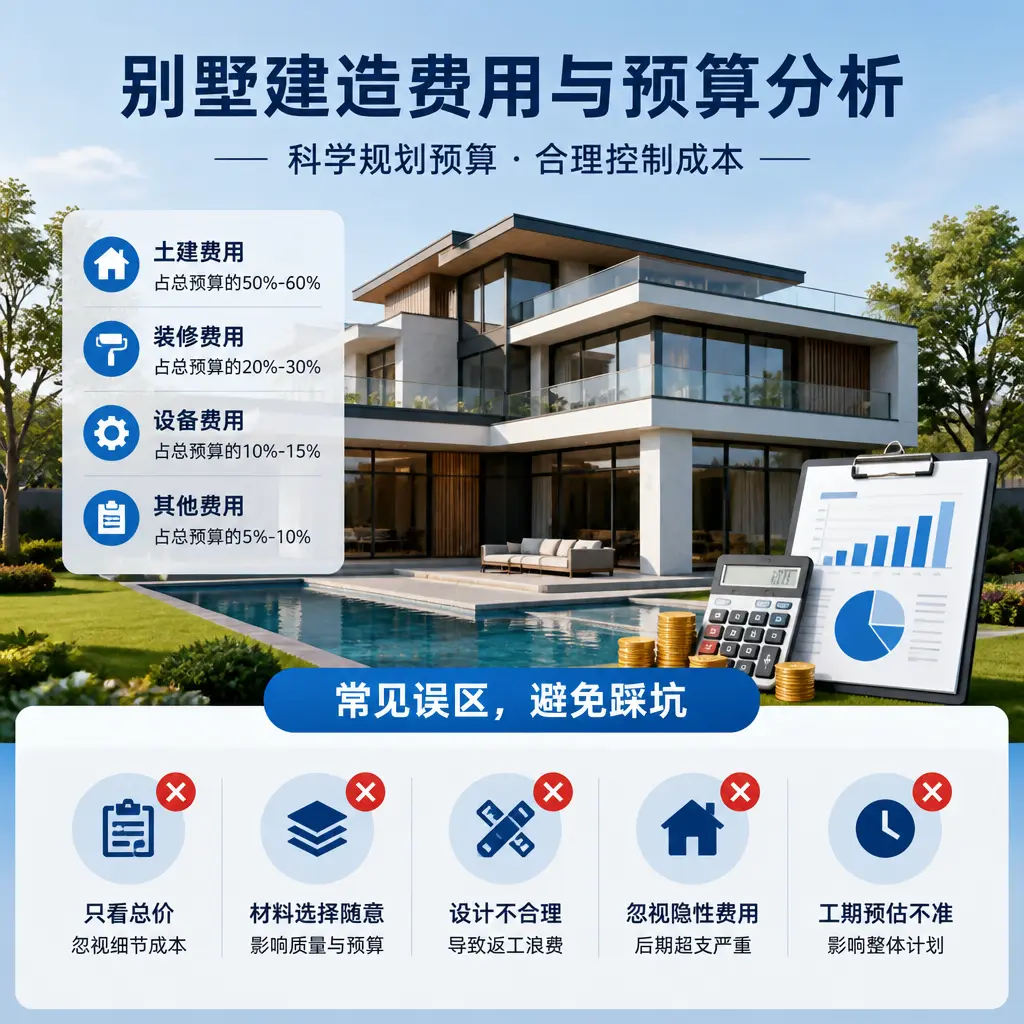 别墅建造公司推荐: 凤冈 建造别墅的费用与预算分析