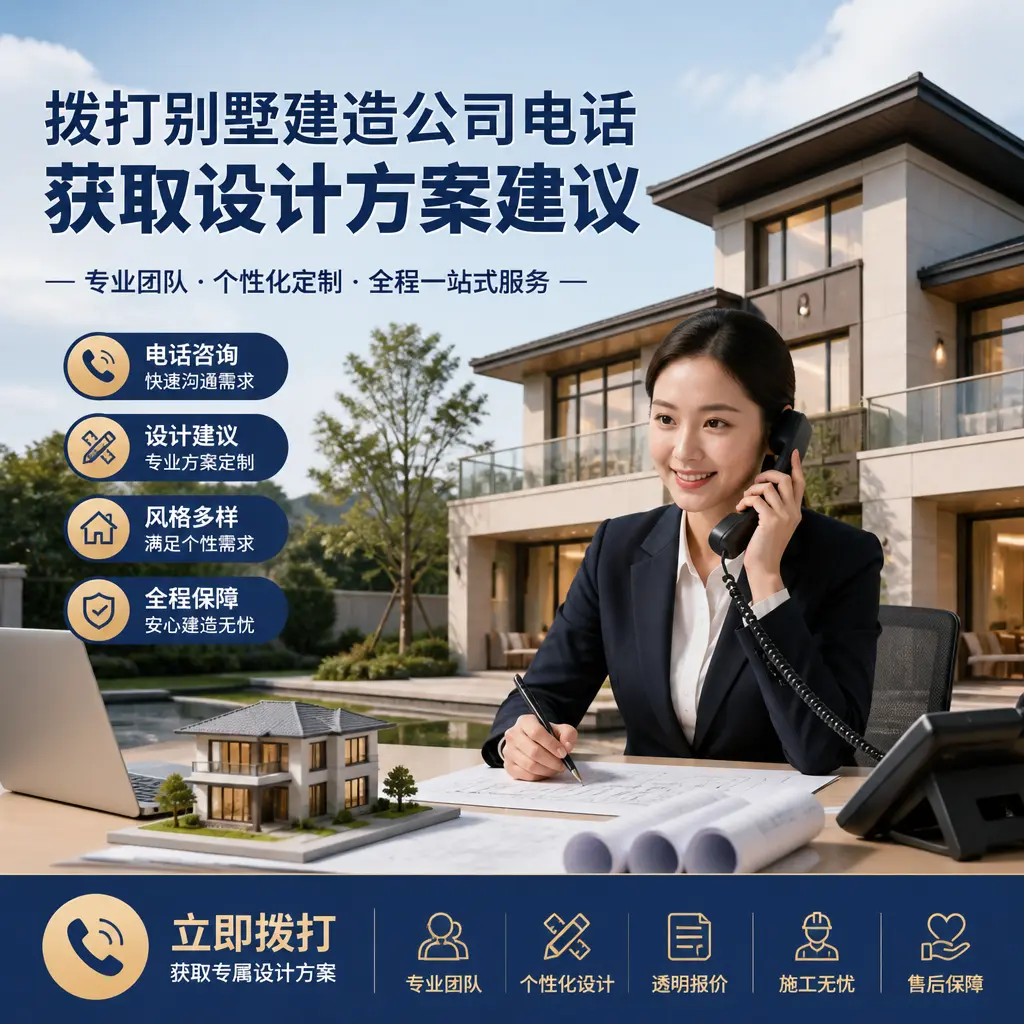 拨打凤冈别墅建造公司电话，获取设计方案建议