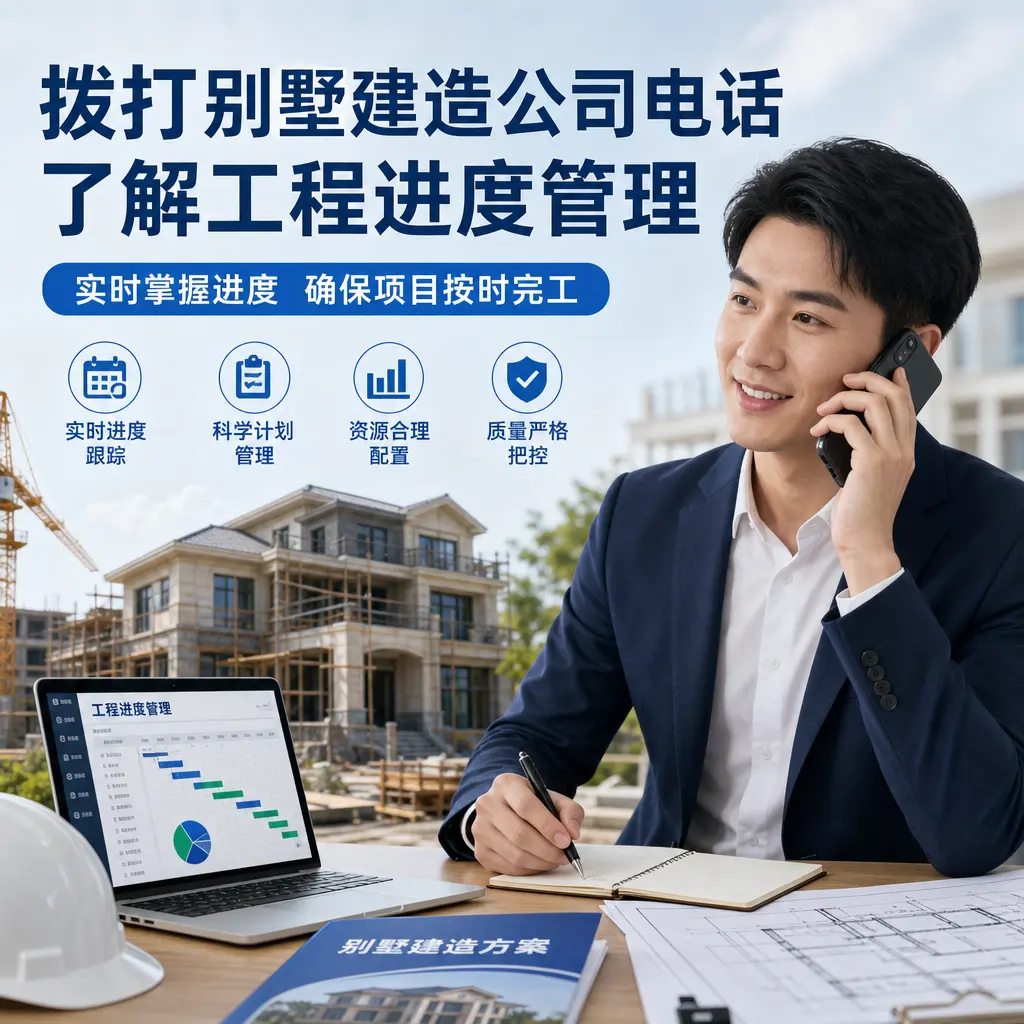 拨打凤冈别墅建造公司电话,了解工程进度管理