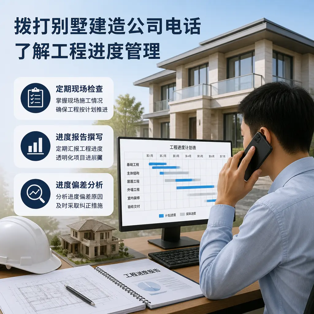 拨打凤冈别墅建造公司电话,了解工程进度管理