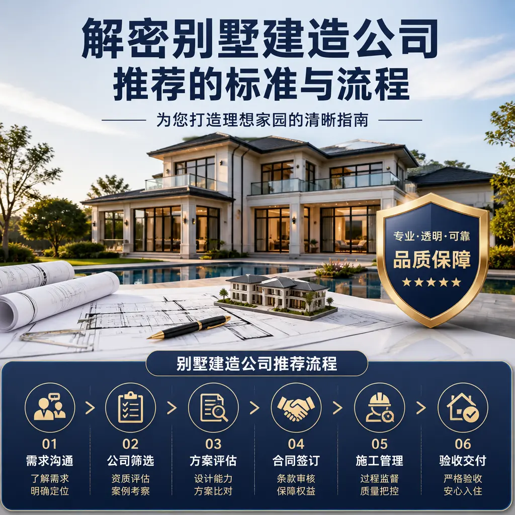解密别墅建造公司推荐的标准与流程在 凤冈