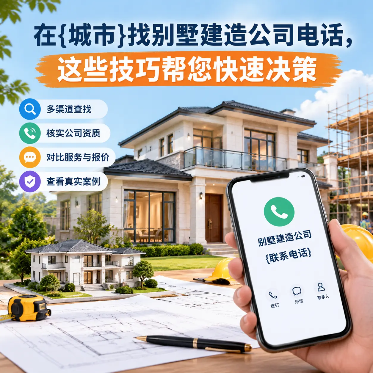 在凤冈找别墅建造公司电话，这些技巧帮您快速决策
