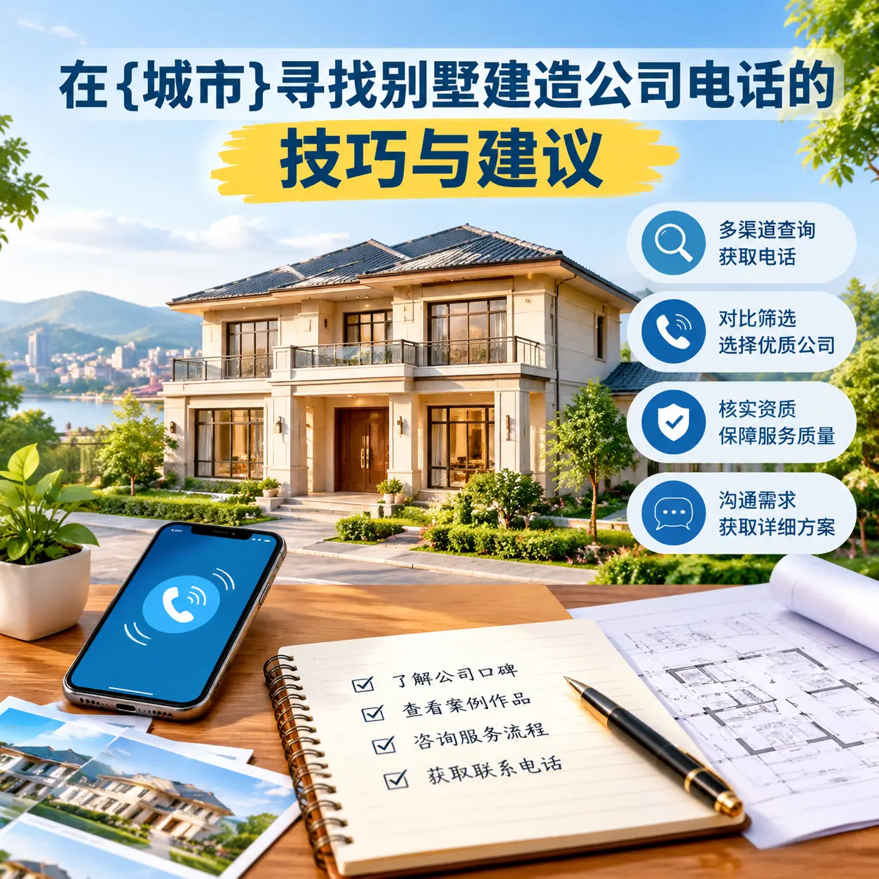 在凤冈寻找别墅建造公司电话的技巧与建议