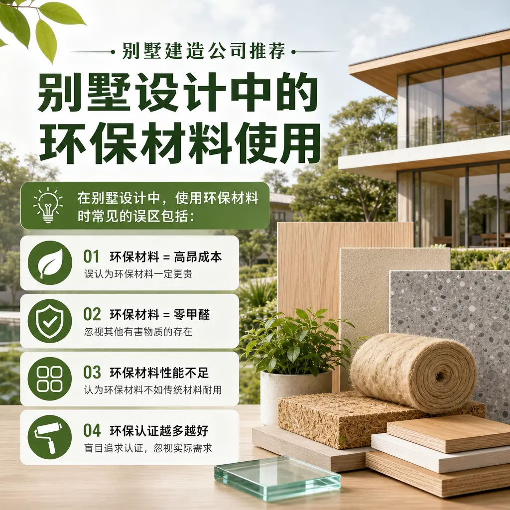 别墅建造公司推荐： 凤冈 别墅设计中的环保材料使用