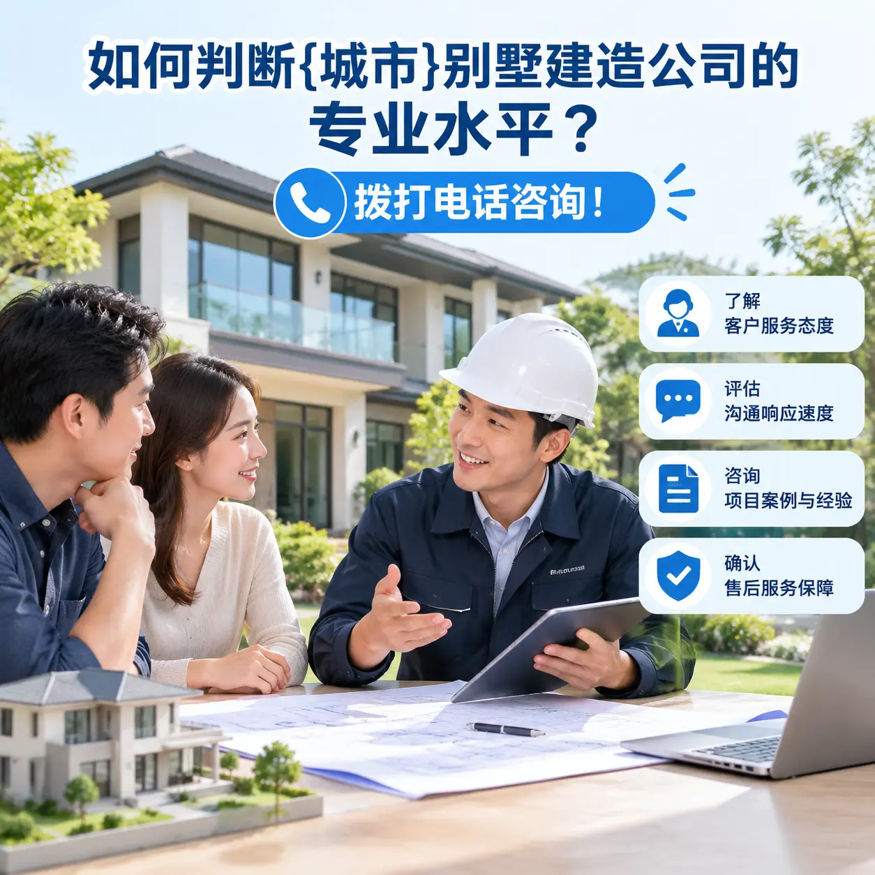 如何判断凤冈别墅建造公司的专业水平？拨打电话咨询！